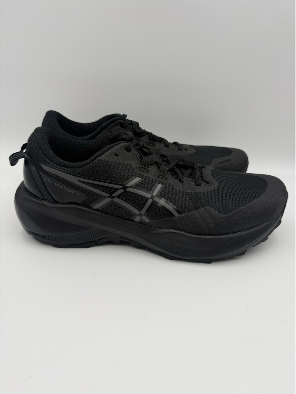Asics GEL-Venture 11 Black/Carrier Grey Trail Running Shoes Size Men’s 8.5 NWOB